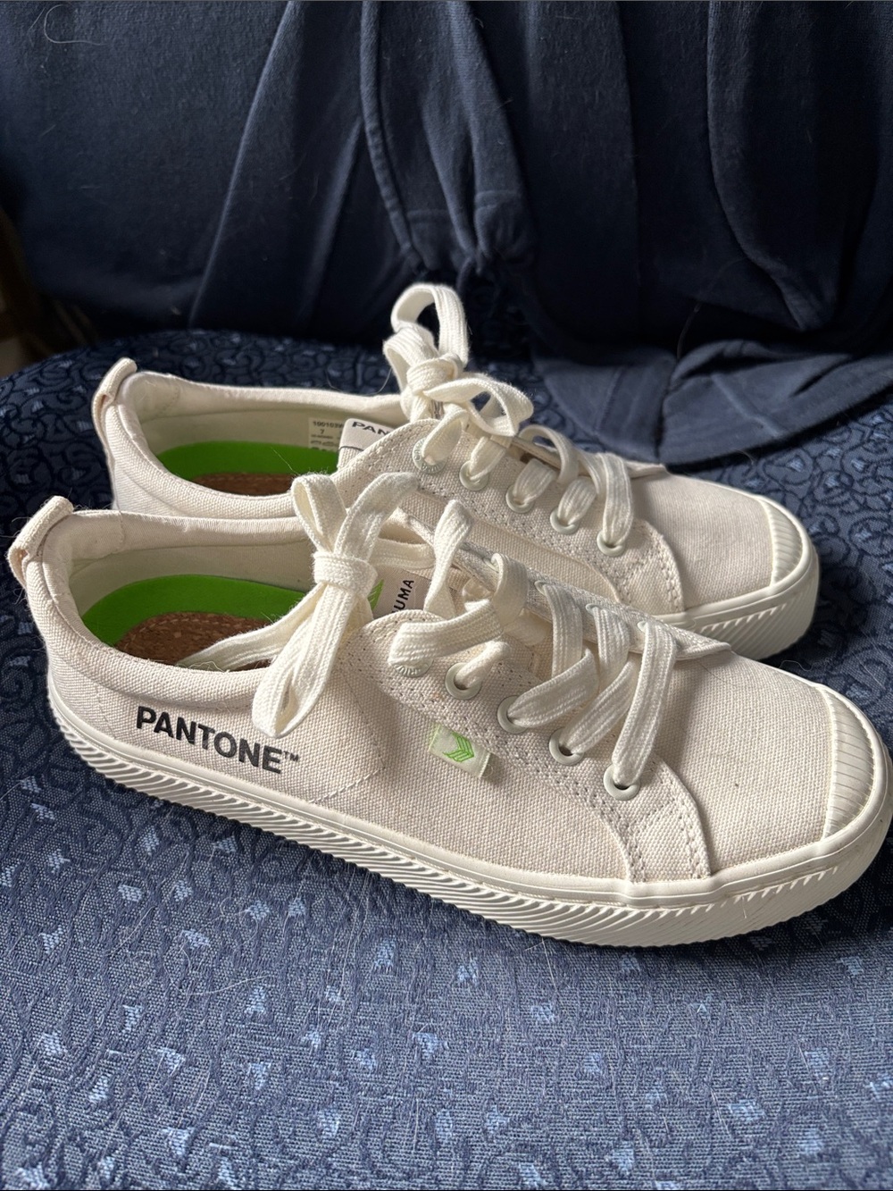Cariuma Pantone Canvas Sneakers in Off-White